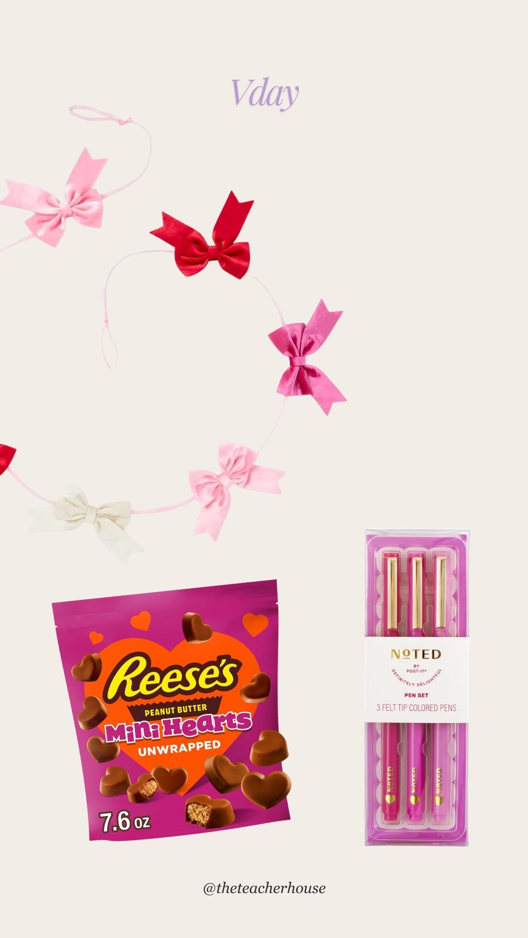 Valentine’s Day small gift ideas! And an adorable bow garland! 