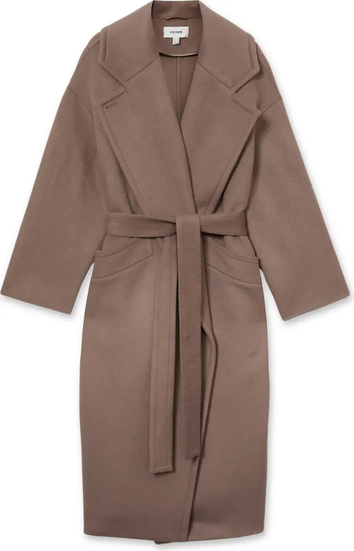 Bridget Belted Wool Blend Coat | Nordstrom