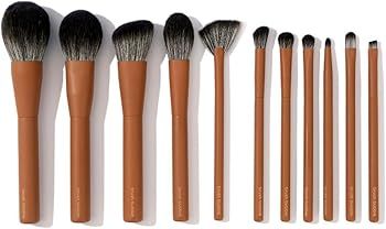 Makeup Brush Set- brush bubble full set makeup brushes for liquid foundation, powders, creams and... | Amazon (US)