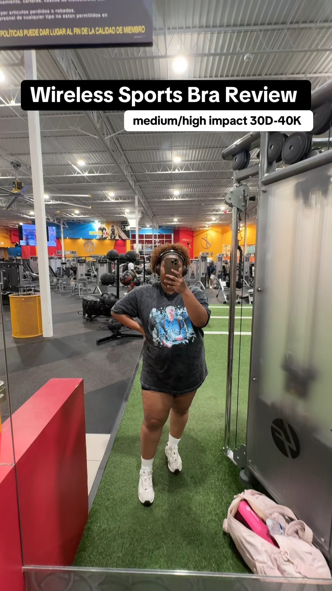 Full review below 

On a scale from 1-10 here’s how I rate this bra 

➡️FIT 10 - true to size without being too tight in the band. Material is firm with slight stretch to it

➡️COMFORT 8 - it’s not my most comfortable style but it’s not built to be a comfort first style so that’s okay. This is a medium to high impact that truly lives up to that 

➡️Technology/Innovation 8- this style is breathable, gives nice support without the wire and I noticed minimal bounce while working out. I love the size inclusivity as well 

➡️VERSATILITY 7 - it’s extremely full coverage and the straps are thicker so it won’t work for all outfits in the gym however it does have criss cross straps as an option and a traditional band so it’ll work with most tops 

Overall, I’d give this one a 9. I love this style, it’s in my regular sports bra rotation and it’s truly well made! 

Would you give this style a try? 

#LTKfitnessgoals #LTKMidsize #LTKActive