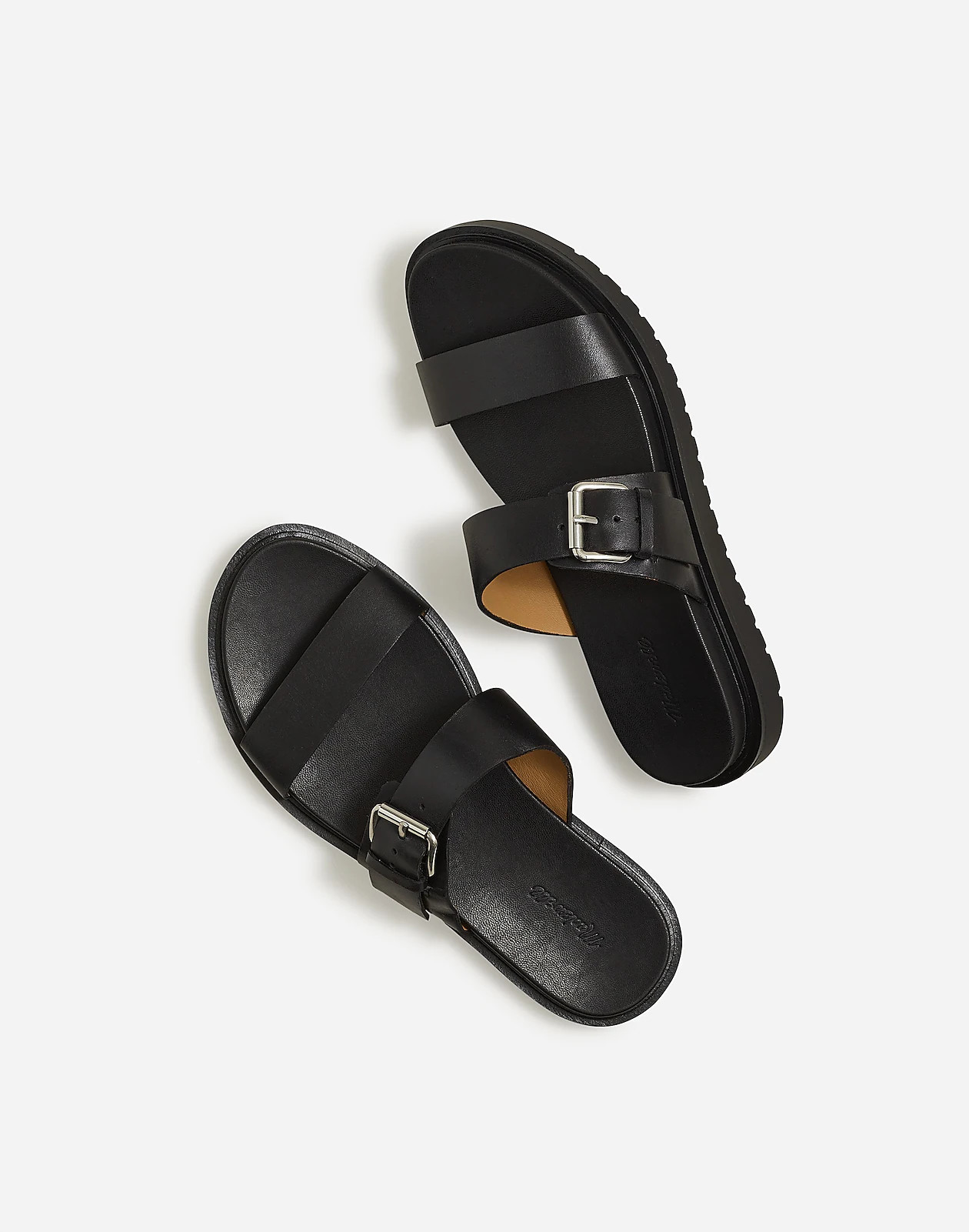 The Dee Double-Strap Slide Sandal | Madewell