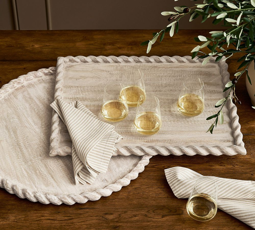 Round Tray - 24"Diam | Pottery Barn (US)