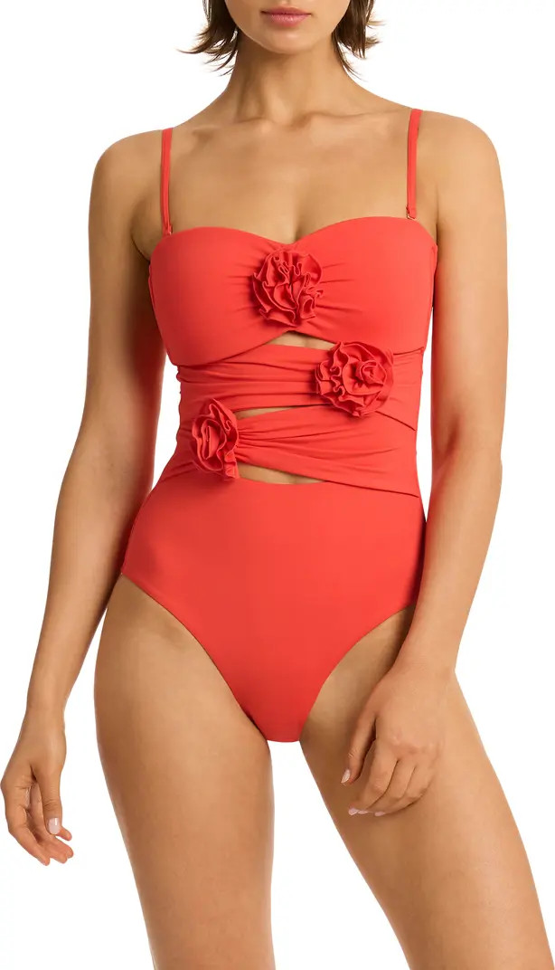 Casa Del Mar Cutout One-Piece Swimsuit | Nordstrom