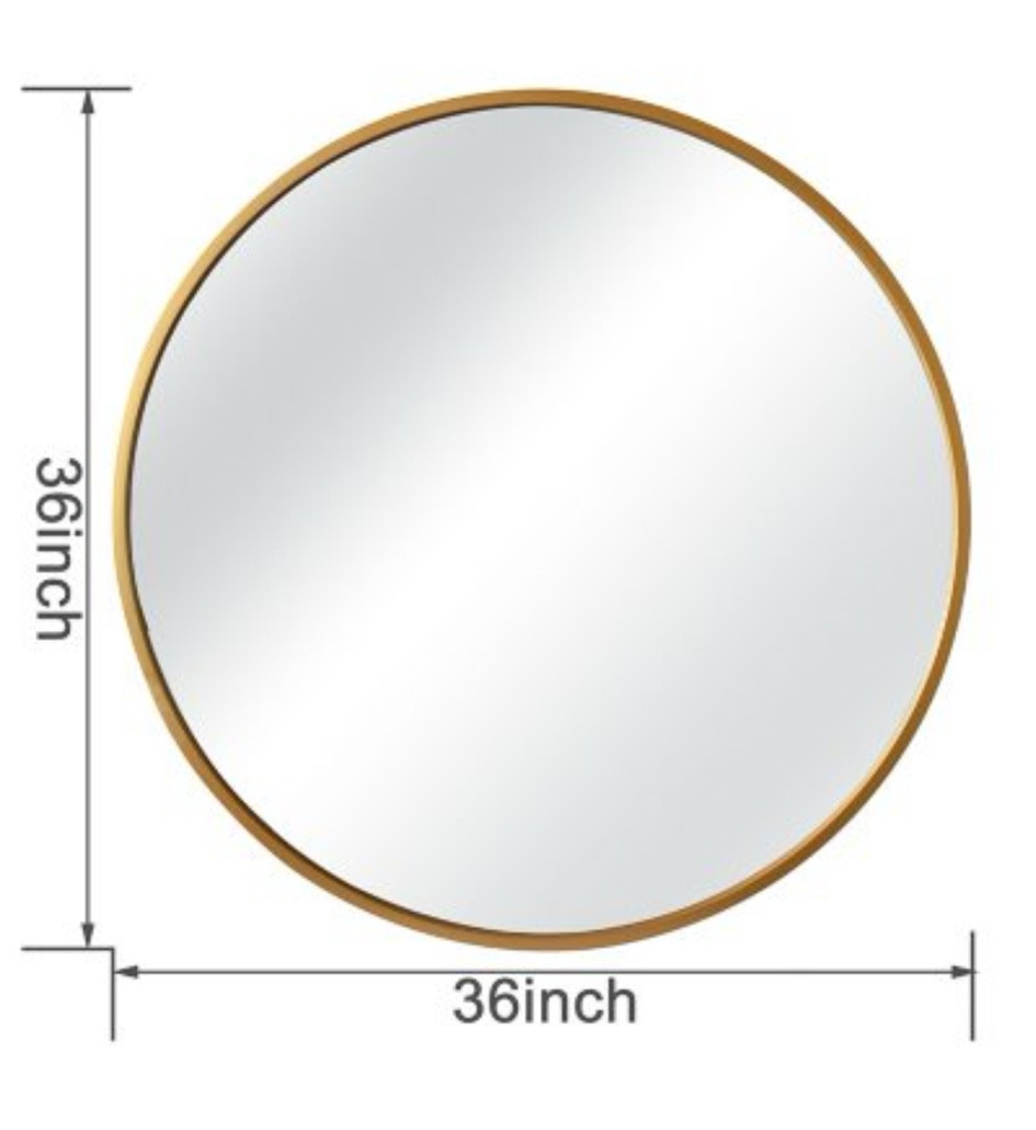 The best value on a gold round mirror

#LTKsalealert #LTKhome