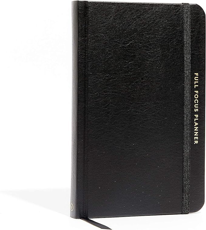 Full Focus Black Leather Planner by Michael Hyatt - The #1 Daily Planner to Set Annual Goals, Inc... | Amazon (US)