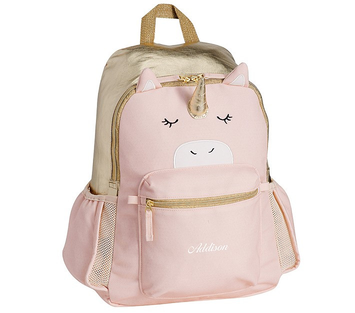 Emily & Meritt Blush Unicorn Backpack | Pottery Barn Kids