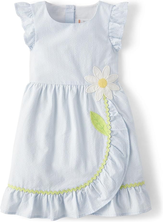 Gymboree Girls' and Toddler Short Sleeve Casual Spring Dresses | Amazon (US)