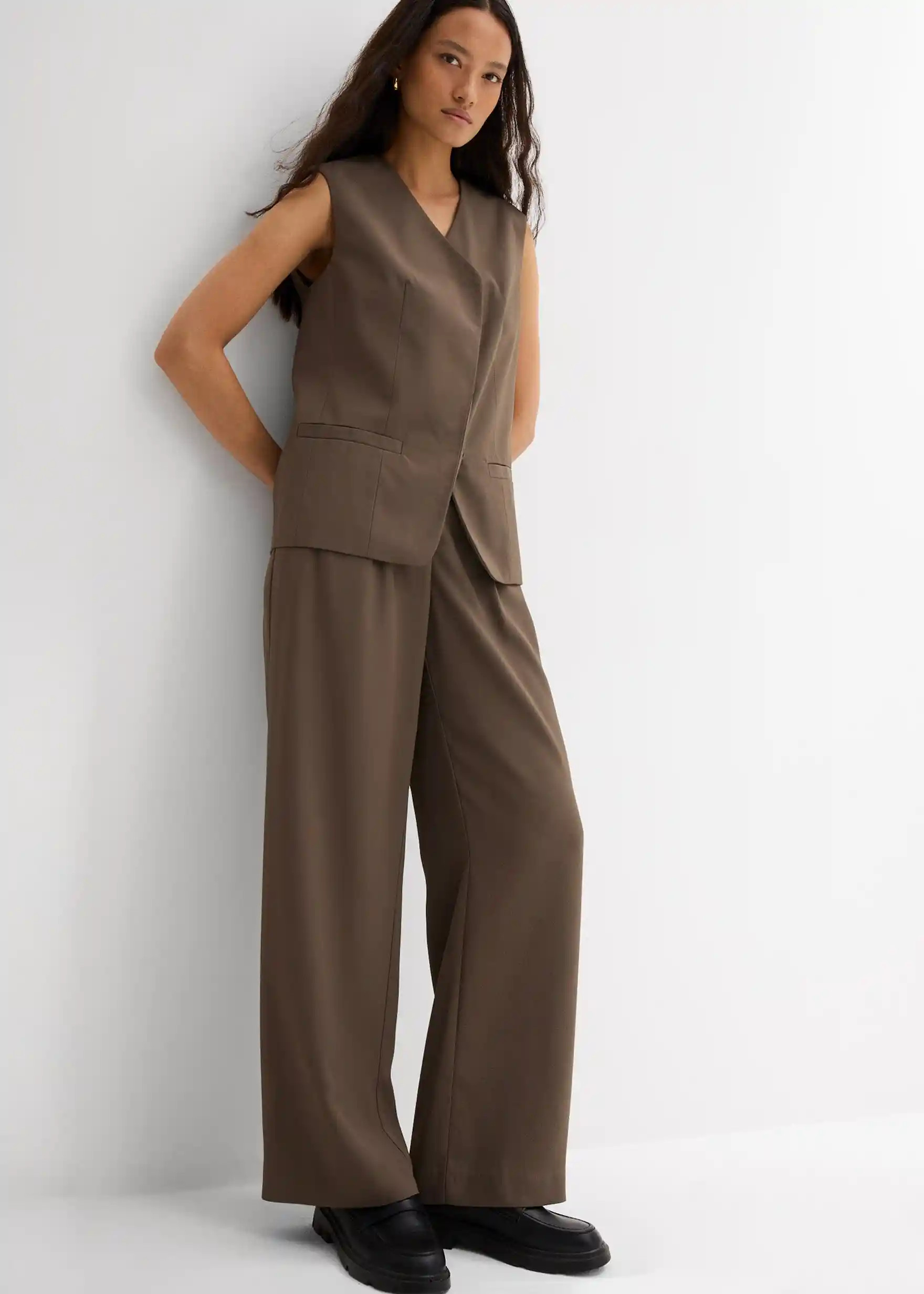 Schlupfhose mit Twill-Struktur | Bonprix DE