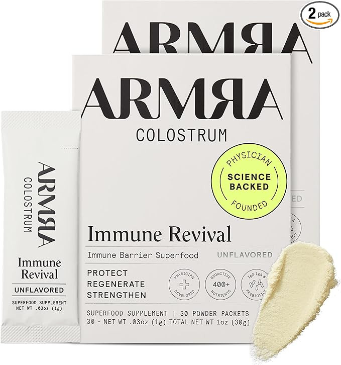 ARMRA Colostrum™ Powder | Unflavored | Gut Health & Bloating | Skin & Hair | Immunity | Keto, G... | Amazon (US)