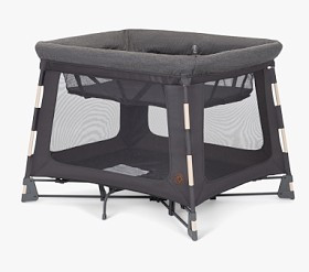 pbk x Maxi-Cosi® Exclusive Swift Travel Crib, Wheaton Stripe | Pottery Barn Kids