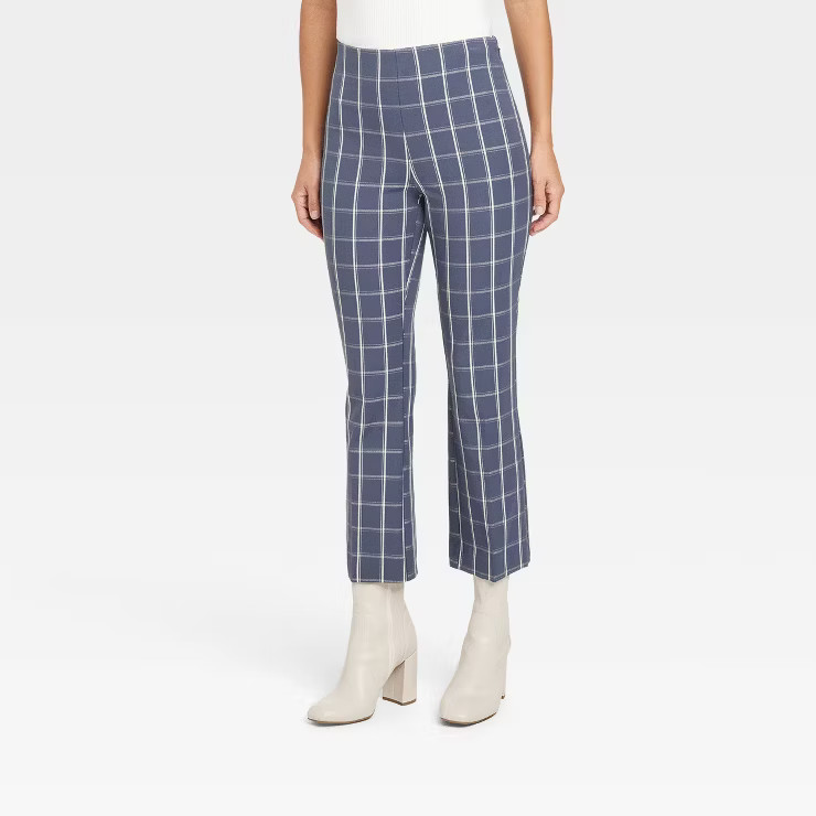 Women's Cropped Kick Flare Pull-On Pants - A New Day™ | Target