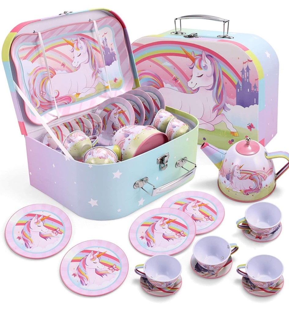 53% off 🎉

JOYIN Unicorn Tea Set for Toddlers Tea Party Set for Children Kids Pretend Role Play Tin Teapot Set with Cups, Plates and Carrying Case Kitchen Toy for Little Girls Birthday Gifts Age 3 4 5 6

#LTKGiftGuide #LTKSaleAlert #LTKKids