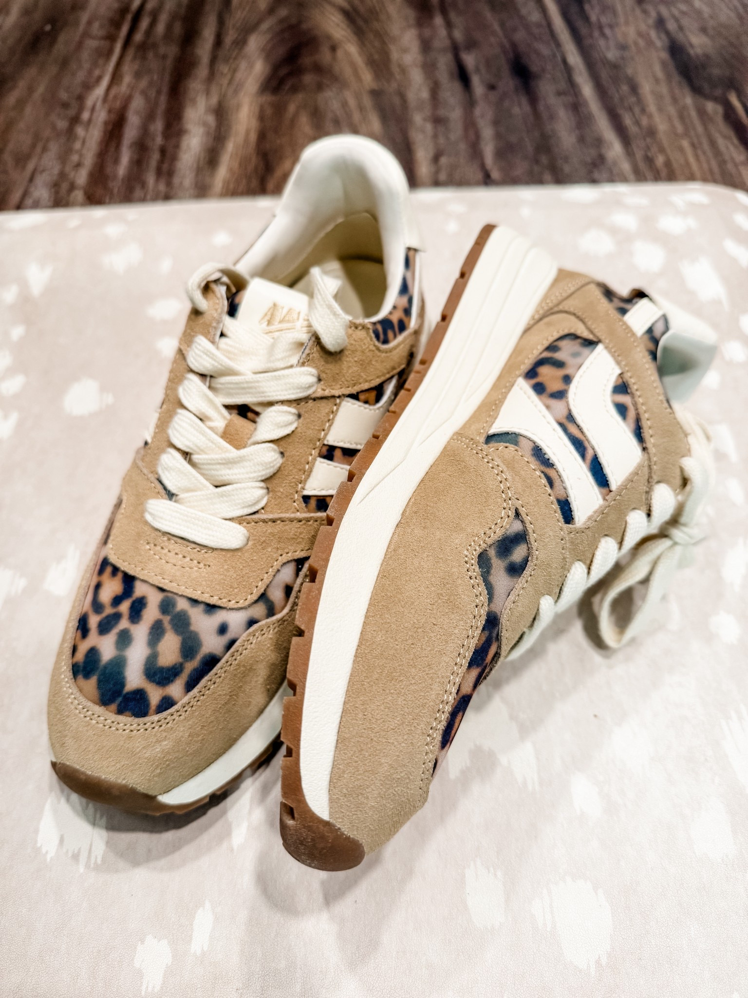 Shop these darling leopard tan sneakers on sale during the Nordstrom anniversary sale. I usually wear an 8 or 8.5 and went to an 8.5 in these! Only 69.99!

Also linked our kitchen runner mat which is so squishy and wipeable!

Click to shop!

Sneakers | tennis shoes | daily | comfort | feet | leopard | tie | laces | sale | NSALE | rug | kitchen mat | mom | ootd

#LTKShoeCrush #LTKSaleAlert #LTKActive