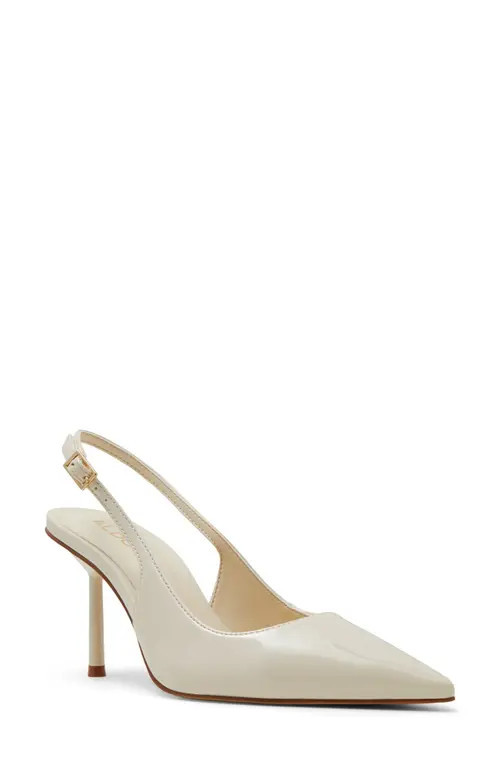 ALDO Seralina Slingback Pointed Toe Pump in Light Beige at Nordstrom, Size 5 | Nordstrom