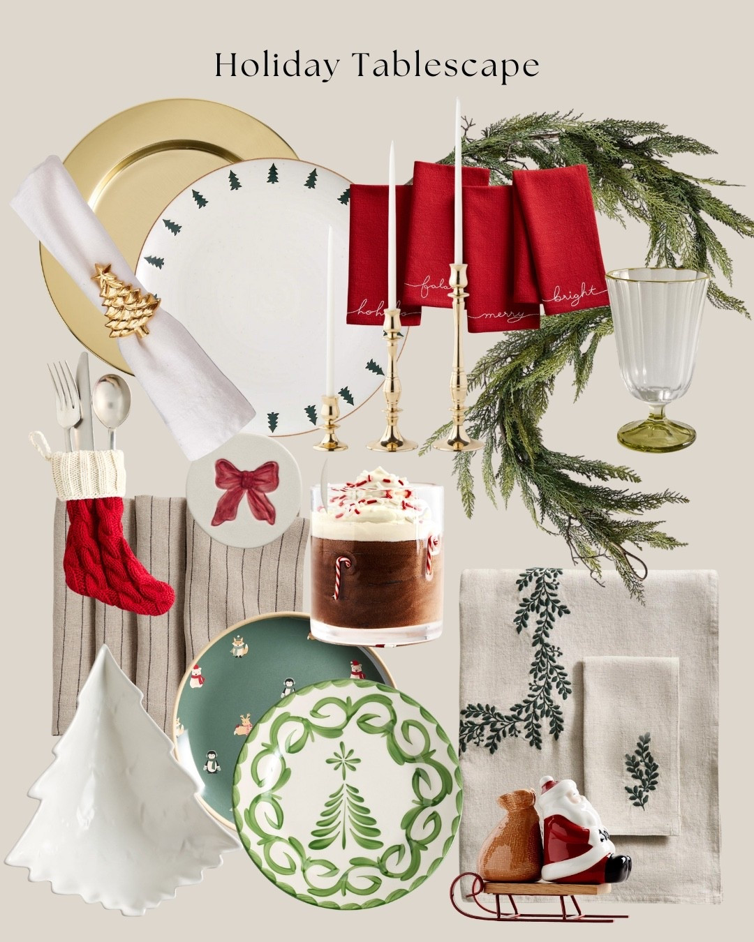 Christmas Tablescape inspo 🎄

#LTKHoliday #LTKSeasonal #LTKHome