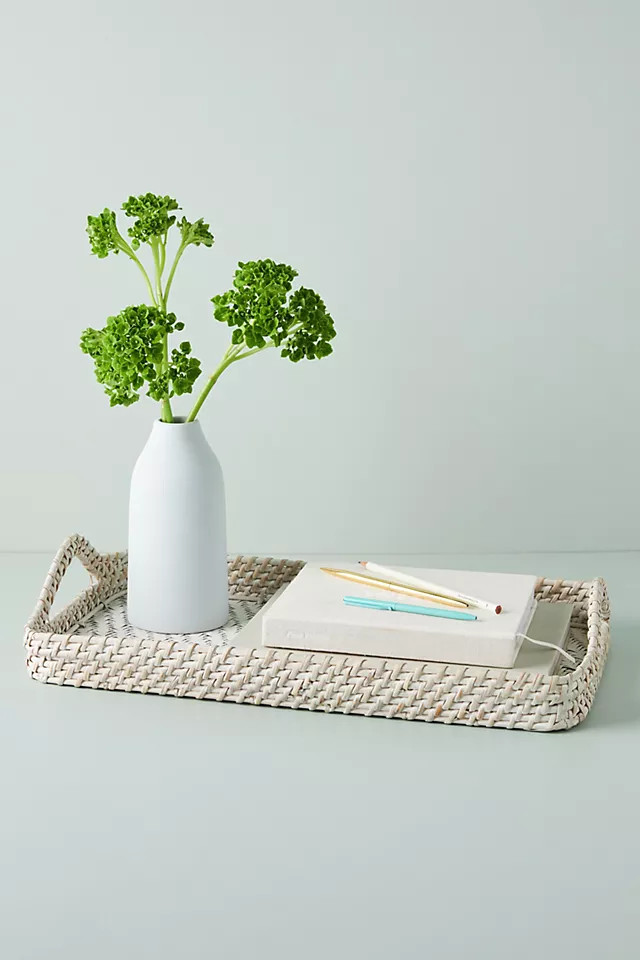 Handwoven Elonne Decorative Tray | Anthropologie (US)