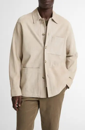 Suede Utility Jacket | Nordstrom