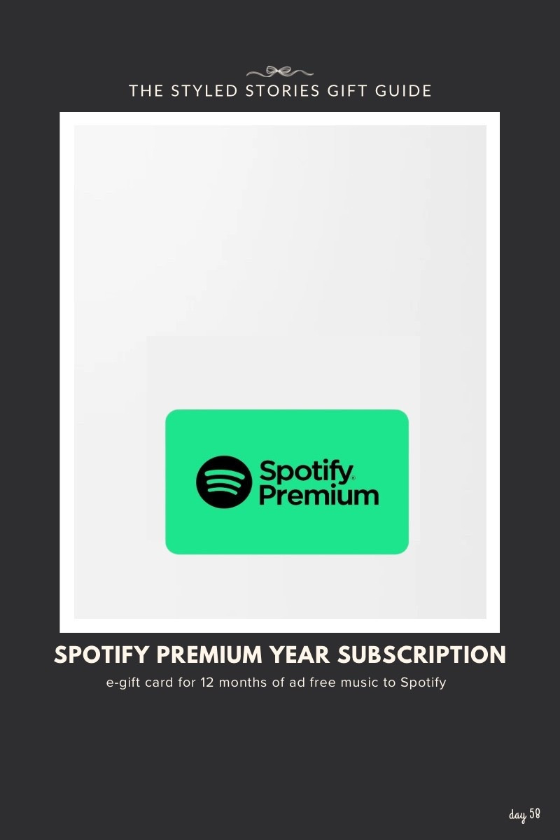 And it will get there on time ✨ Choose an e-gift card to be emailed or texted for a 12 month subscription to Spotify that will arrive by Christmas.

*I also linked a 6 month e-gift card option as well as physical gift cards that are shipped but won’t get there for Christmas.

#LTKU #LTKGiftGuide #LTKMens