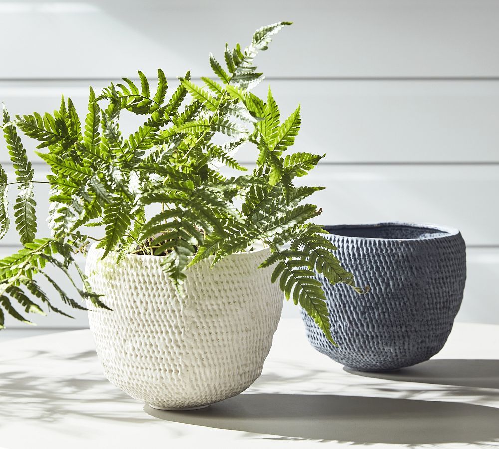 Frasier Handcrafted Outdoor Planters | Pottery Barn (US)