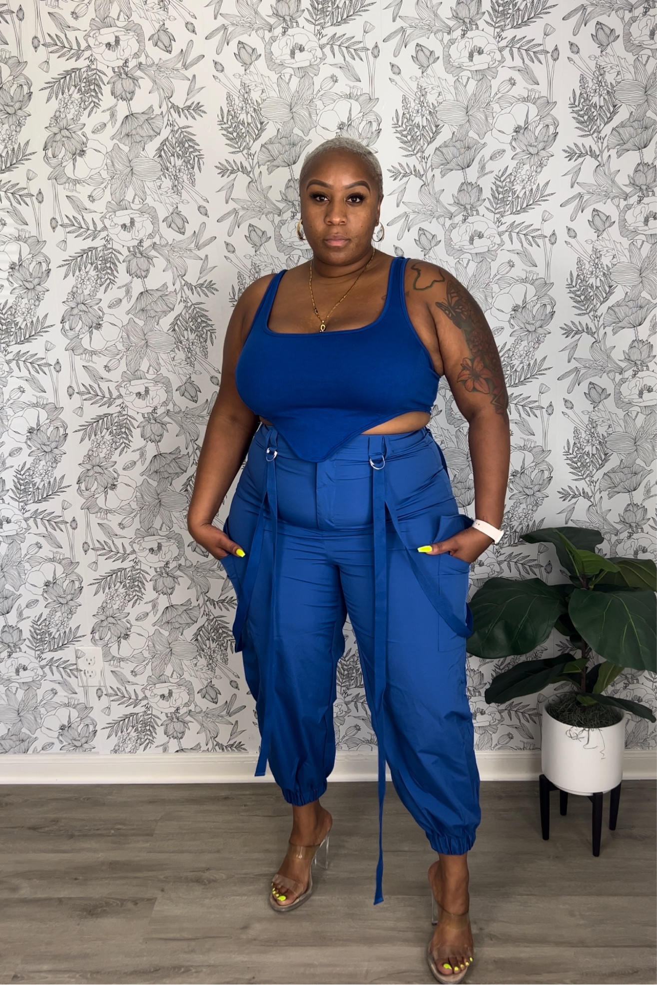 SHEIN Curve| Plus Size Sporty Look | Cargos | blue cargos | Summer 2023 Plus Size Fashion Finds for Vacation, Essence Festival, Going out outfits | concert outfit 

#LTKcurves #LTKunder50 #LTKstyletip
