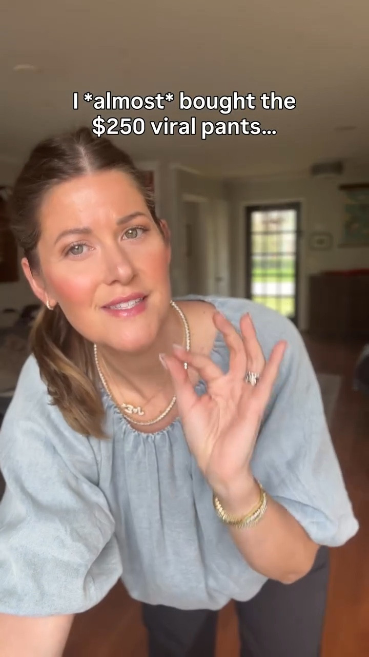 The real deal version of these pants is so good, but they are definitely a splurge!

The Amazon version is also ridiculously good! Lightweight, comfortable, and they somehow still look put together with everything. Sneakers, sandals, a tee, a sweater…these have been on repeat. 

amazon pants, amazon viral pants, amazon barrel pants, Ruti pants, Ruti dupe, Ruti barrel pants, amazon wide leg pants, lightweight pants women, comfy everyday pants, casual spring pants women, amazon fashion finds, amazon clothing women, affordable pants women, summer pants women, work pants women casual, easy outfit pants, everyday outfit pants, travel pants women, comfortable work pants women, wide leg casual pants women, versatile pants women, minimal outfit basics, capsule wardrobe pants

#LTKmomlife #LTKOver40 #LTKootd