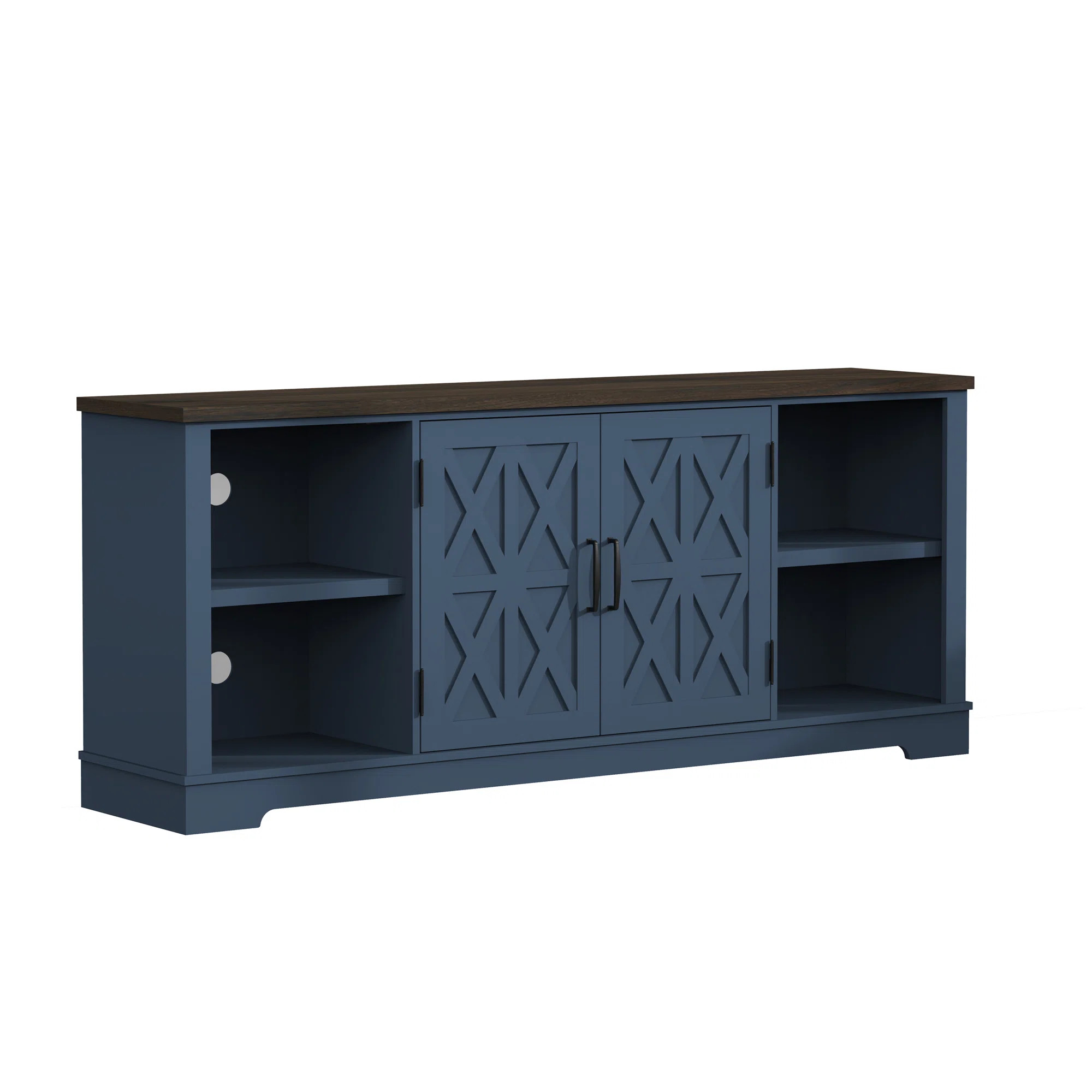 Blue Tv Stand For Tvs Up To 70" | Wayfair North America
