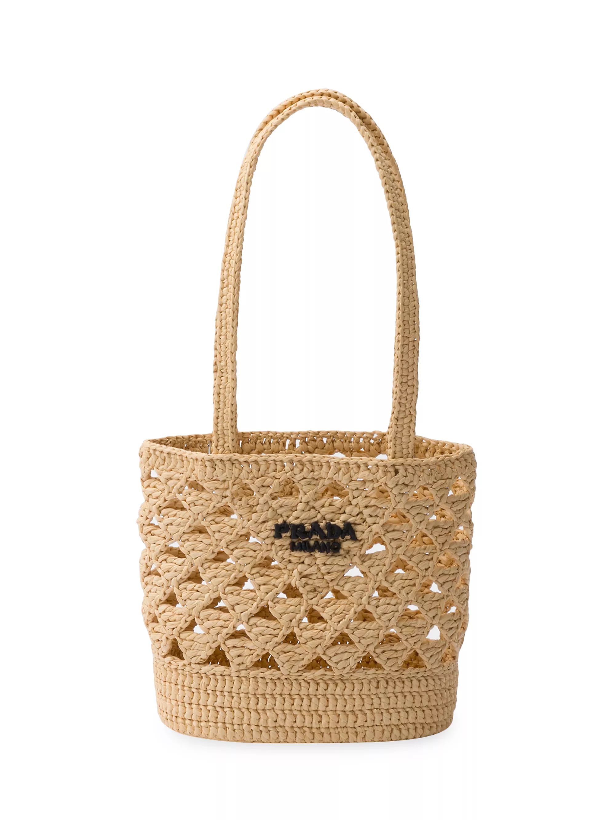 Woven Fabric Crochet Shoulder Bag | Saks Fifth Avenue