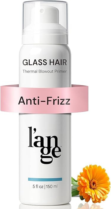 L'ANGE HAIR Glass Hair Thermal Blowout Primer | Heat Protectant Spray for Frizz Control & Shine |... | Amazon (US)