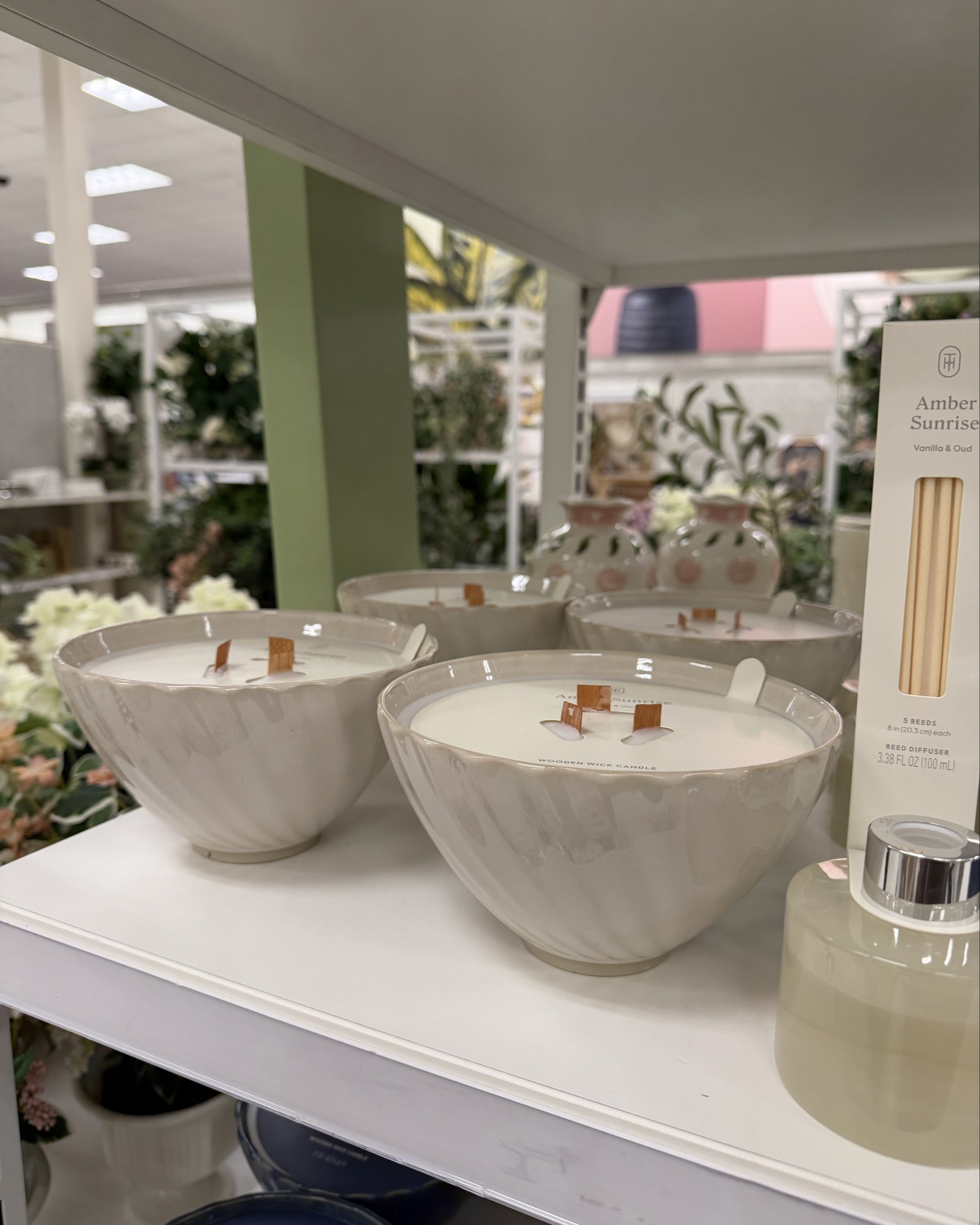 Pretty Spring candles from Target . Spring Home Decor 

#LTKFindsUnder50 #LTKHome #LTKselfcare