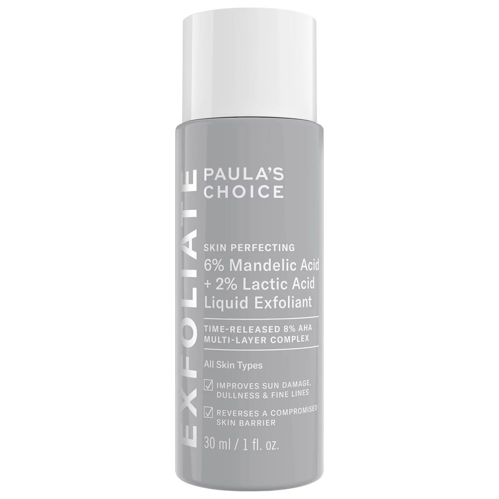 Paula's Choice 6% Mandelic Acid + 2% Lactic Acid AHA Liquid Exfoliant for Dark Spots, Textured Skin, Size: 1 FL Oz, None | Kohl's