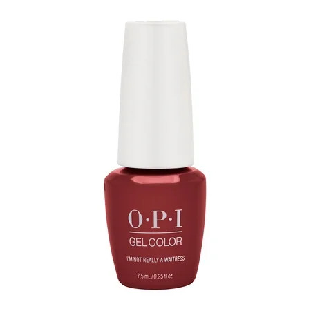 OPI GelColor Soak-Off Gel Lacquer Mini GCH08B / 0.25oz - I'm Not Really A Waitress | Walmart (US)