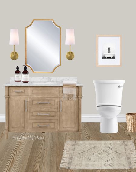 Bathroom decor, bathroom vanity, bathroom mirror #bathroom

#LTKstyletip #LTKhome