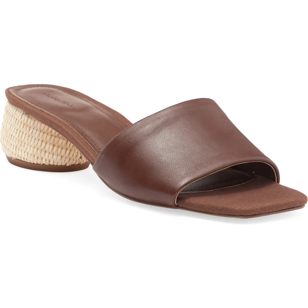 Nordstrom Winona Slide Sandal in Brown Dark Mage at Nordstrom Rack, Size 10 | Nordstrom Rack