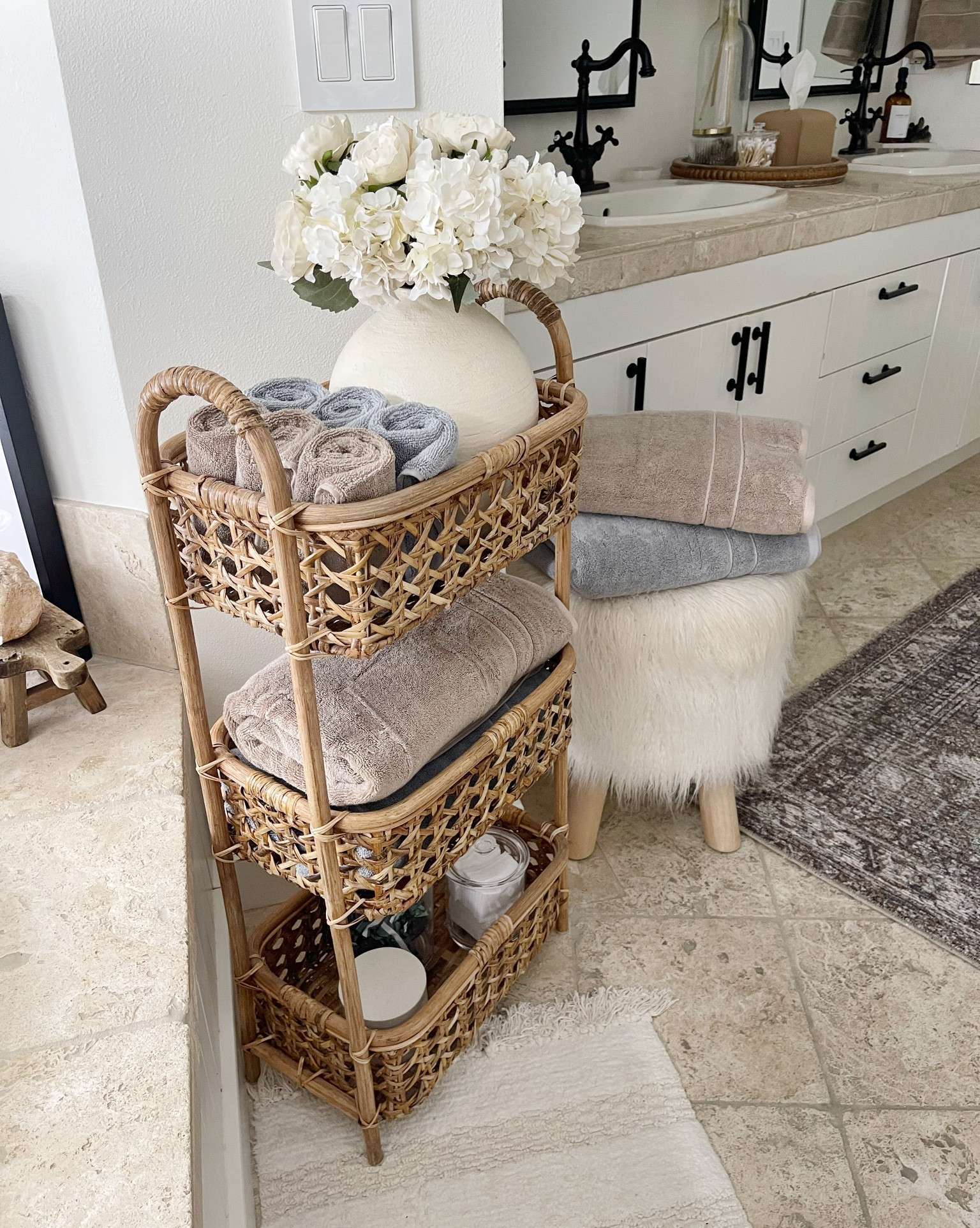 H O M E \ use this 3 tier basket to organize all of your bathroom goodies!!

Home decor 
World market 


#LTKunder50 #LTKhome