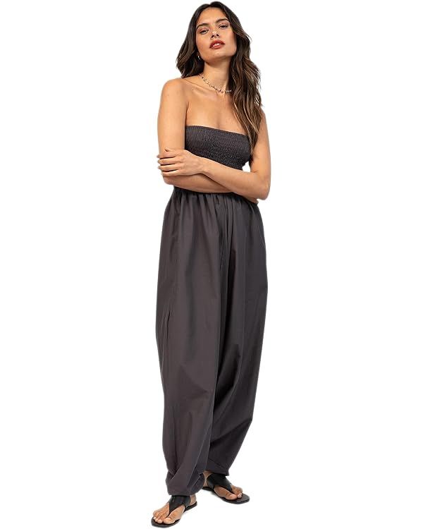 likemary Jumpsuits for Women - Pull Down Romper to Harem Pants Women - One Size Cotton Jumpers - ... | Amazon (US)