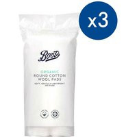 Boots Pack Of 3 Cotton Wool Pads 200 | Boots.com