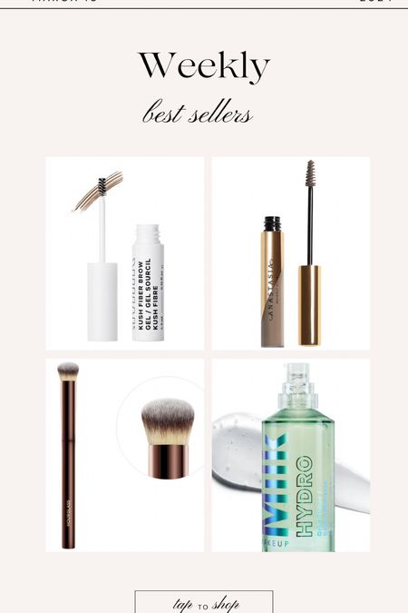Some amazing products that sold last week! We have two amazing brow gels that are great to swipe on and go. The hourglass concealer brush is amazing and blends out so flawlessly. Lastly the primer is so great for combo skin and really helps to make your makeup stick to your face. 

#LTKbeauty #LTKfindsunder50