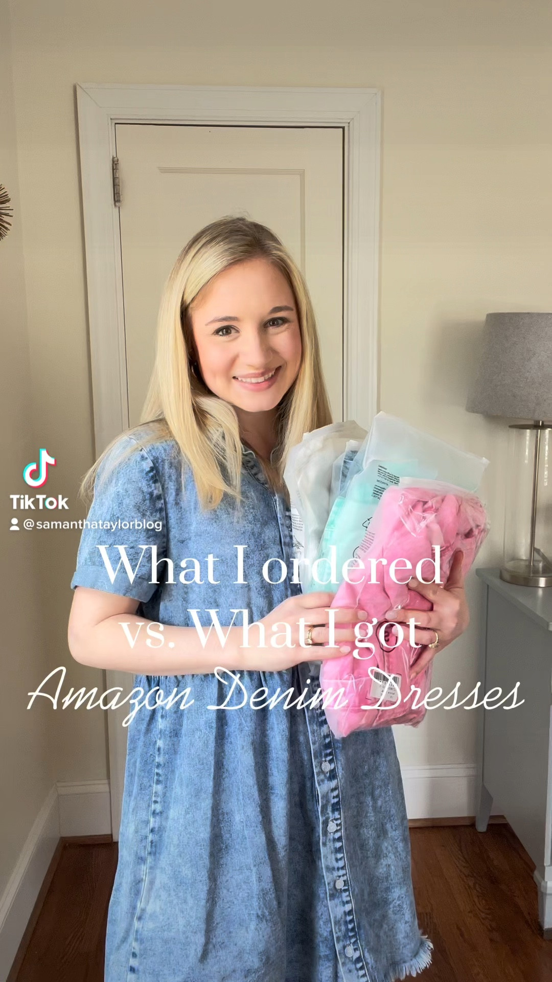 Amazon denim dresses! They run true to size and I’m wearing a size small in each! 💗

#LTKstyletip #LTKunder50 #LTKSeasonal