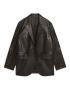 Oversized Leather Blazer | ARKET