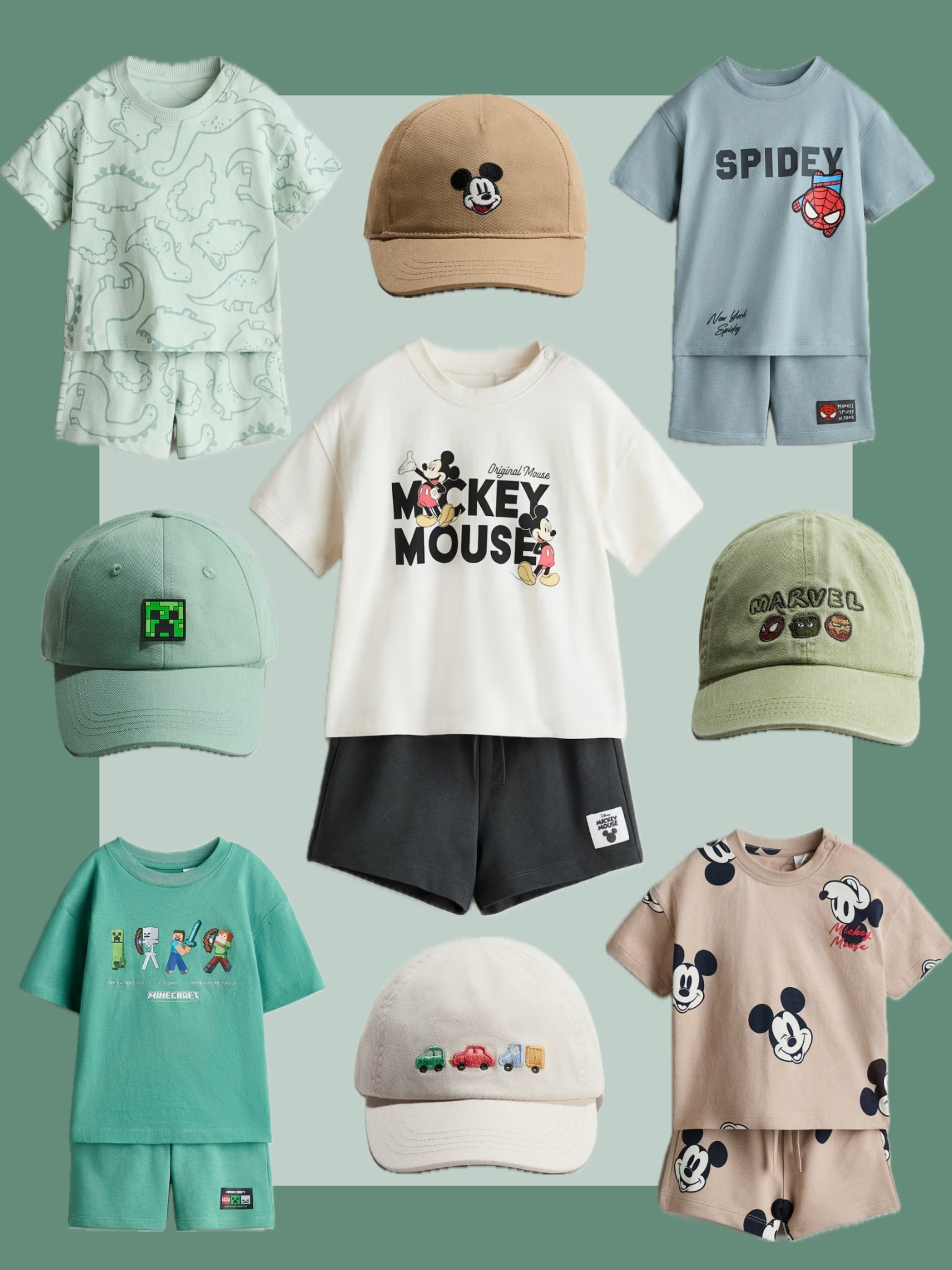 | I honestly just admire H&Ms ability to make tacky things not tacky | if I ever have a boy, I will be so grateful lol | Disney attire | baby and toddler boy sets | character shirts | baby and toddler hats |

#LTKmomlife #LTKBaby #LTKKids