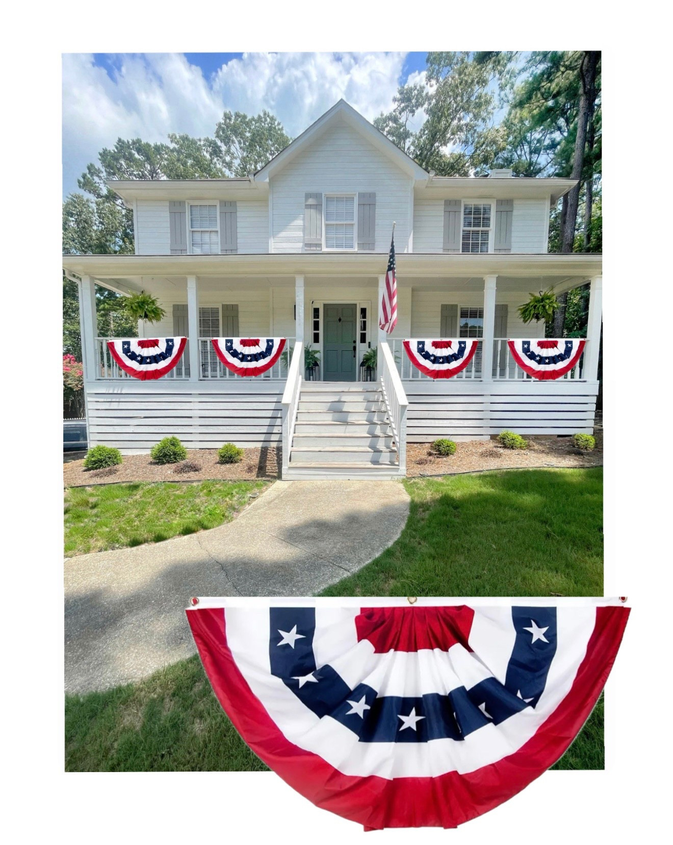 Bunting flags 

#LTKSeasonal #LTKFindsUnder50 #LTKStyleTip