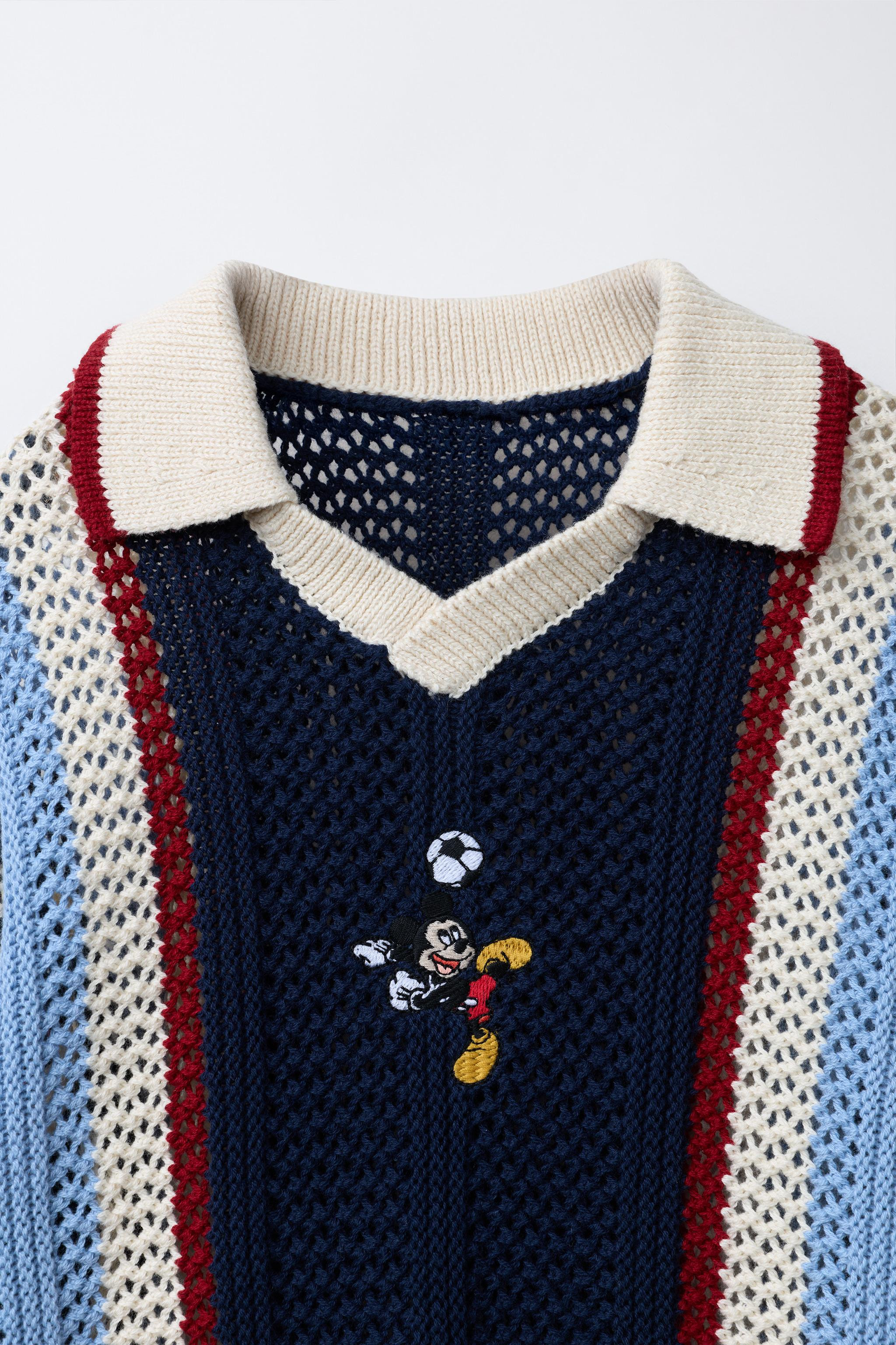 MICKEY MOUSE © DISNEY KNIT POLO SHIRT | Zara US
