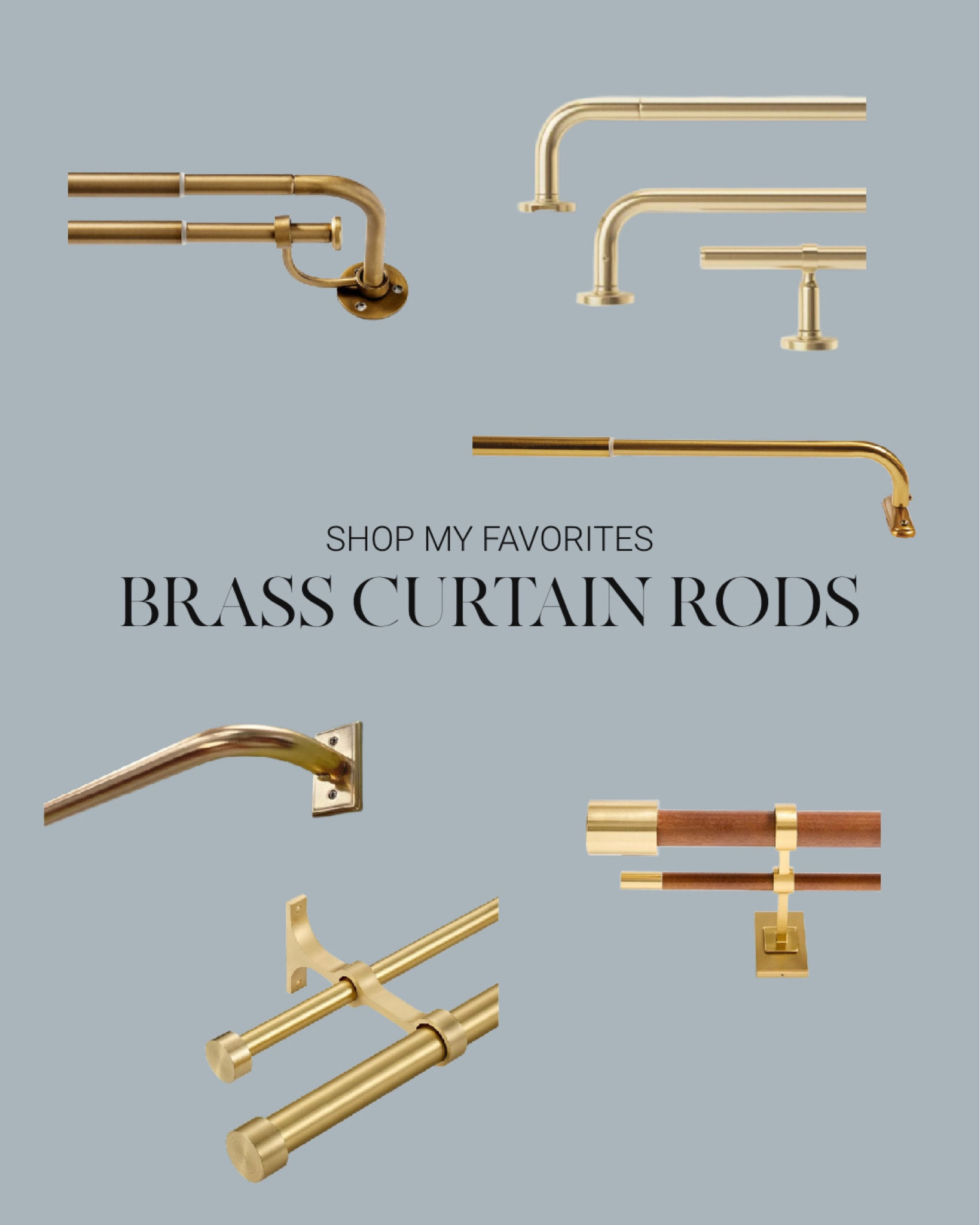 Resharing some of my favorite brass curtain rods! 

#LTKSaleAlert #LTKHome