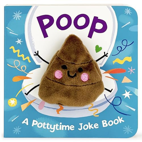 Poop! - Funny Finger Puppet Board Book Encouraging Potty Training, Ages 1-4 (Children's Interactive Finger Puppet Board Book) | Amazon (US)