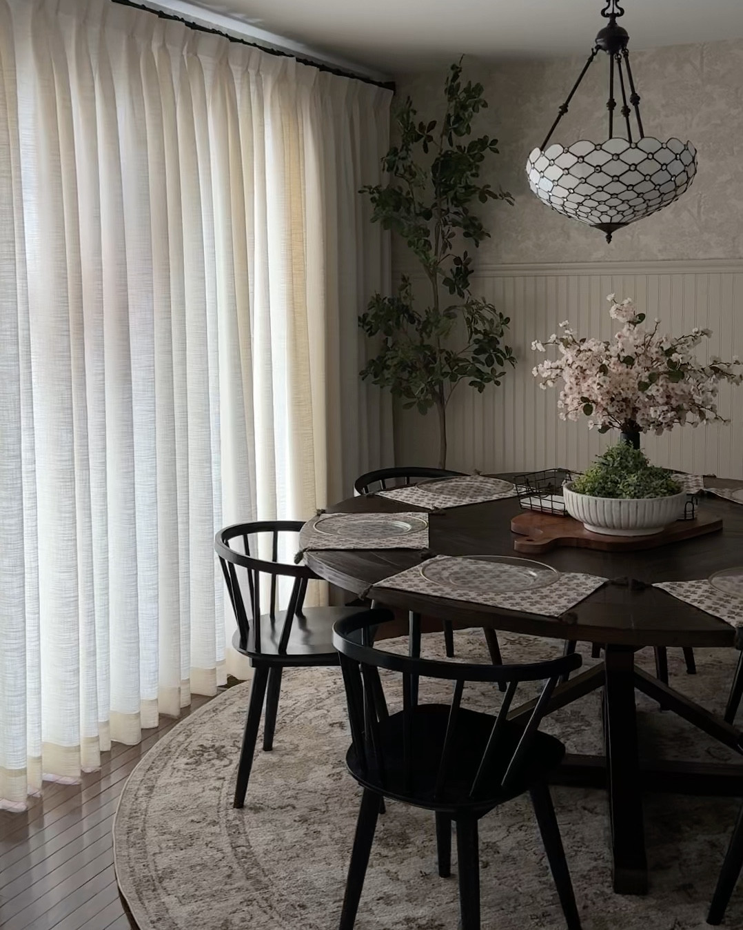 Dining room glow up ✨ beadboard is Even Better Beige by Behr!

#LTKValentine #LTKSeasonal #LTKHome