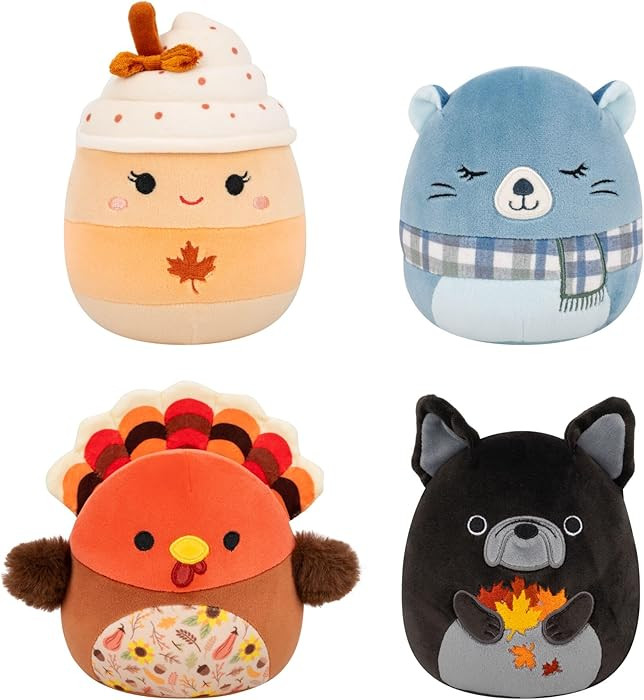Squishmallows Original Harvest 4-Pack – Official Jazwares Plush (Little) (Amazon Exclusive) | Amazon (US)