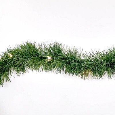 Philips 18ft Christmas Prelit LED Artificial Garland White | Target