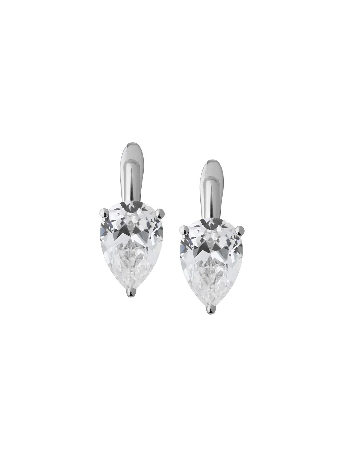 PORTER PEAR-CUT EARRINGS IN LAB WHITE SAPPHIRE | Dorsey