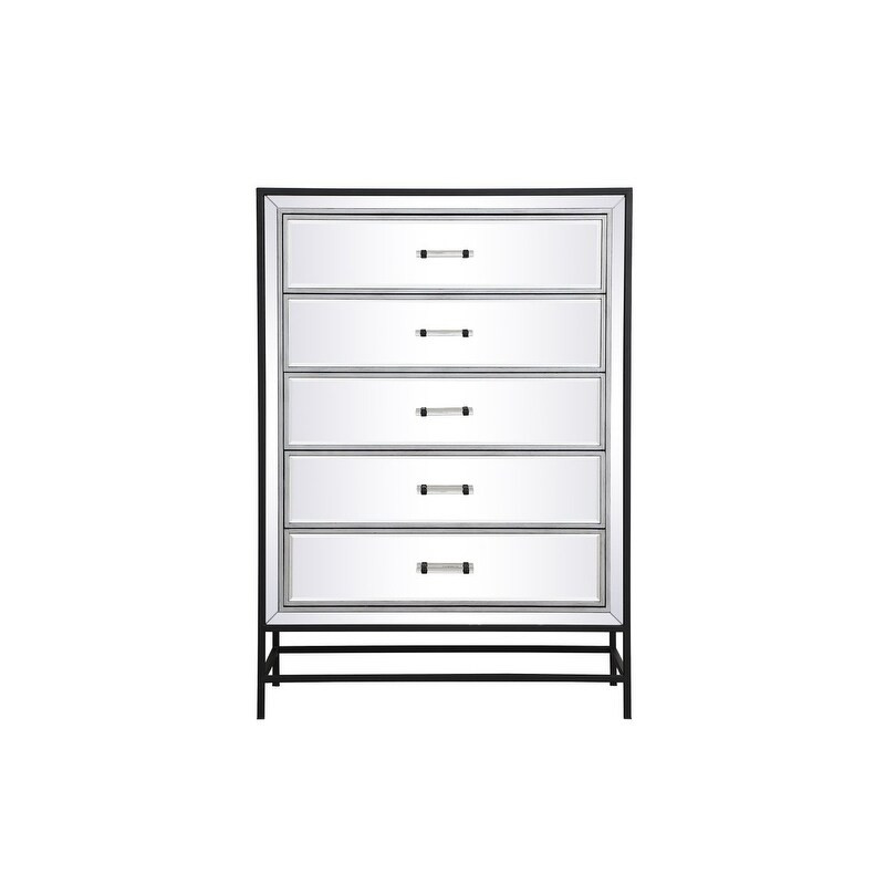 Modern Mirrored End Table | Bed Bath & Beyond