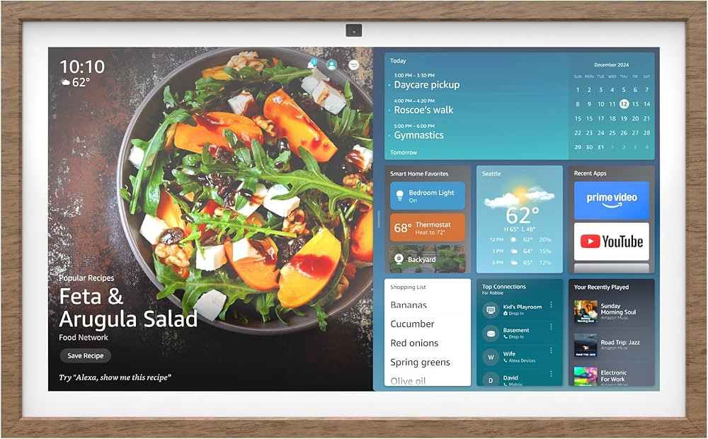 Made for Amazon Frame for Echo Show 21 (2024 Release) | Amazon (US)